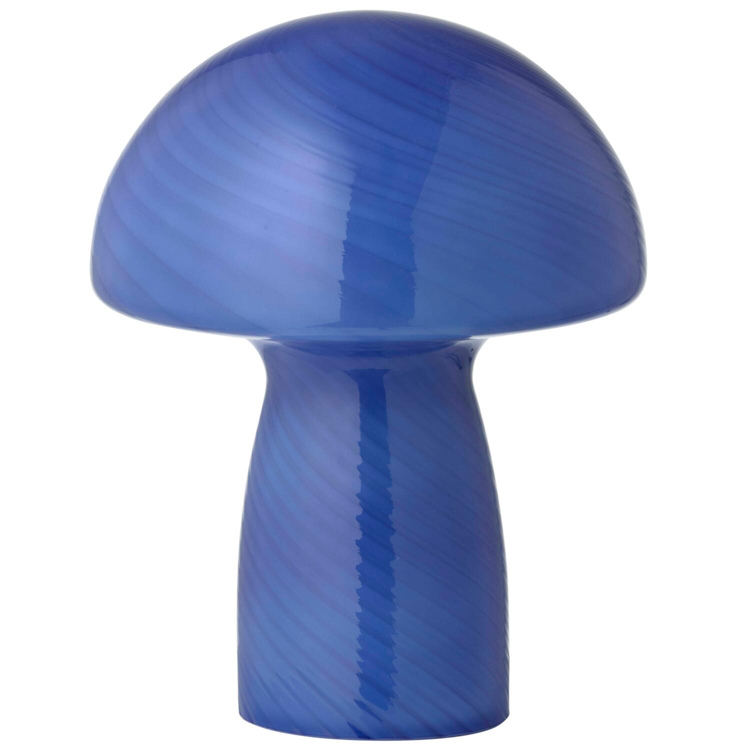 Mushroom bordlampe – Mørkeblå